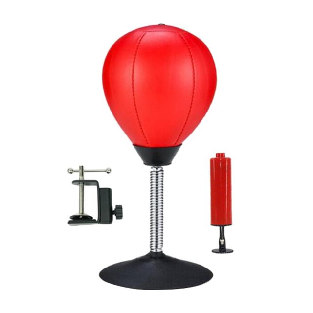 Ballon de Bureau, avec Support Sportif Réactif Rouge