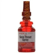 Major Sore Throat Pain Relief Spray Oral Anesthetic, Cherry Flavor, 6 oz