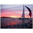 thumbnail image 1 of Boat Picture Ceramic Tile Mural Kitchen Backsplash Bathroom Shower 404204-S43, 1 of 3