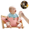 thumbnail image 3 of Cinturón de seguridad para silla de comedor portátil plegable, cinturón protector con hebilla para bebés y niños pequeños Adepaton MZQ-0872-5, 3 of 9