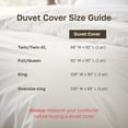 thumbnail image 6 of California Design Den King Size Duvet Cover - 400 Thread Count, 100% Cotton Sateen, Comforter Cover - Pink, 6 of 8