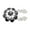 silver black, variant on yotijay Decorative Rhinestone Button Cover DIY Decoration Clip on for Dress Suit Hat gold