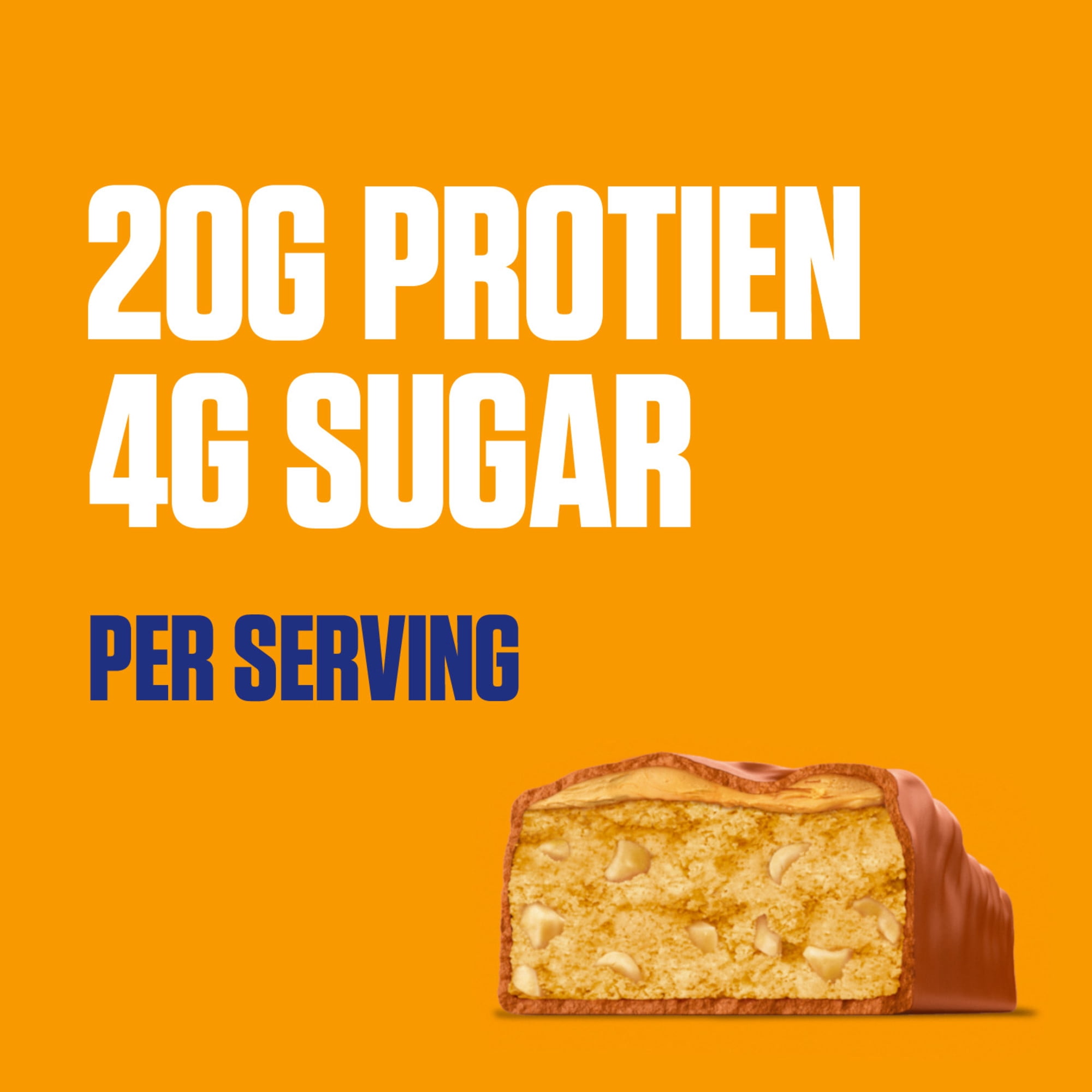 (3 pack) SNICKERS HI PROTEIN BAR PEANUT BUTTER 4CT