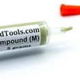 thumbnail image 2 of TechDiamondTools Diamond Lapping Compound Polish Lapidary Paste 800 Grit 12-25 Microns for Stock Removal or Lapping Metals 5 Grams with Medium (M) 25% Concentration of Diamond Powder, 2 of 6