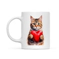 thumbnail image 2 of Happy Valentine's Day American Shorthair Brings Love Heart Mug Cat Lover Kitten Owner Gifts Coffee Tea Cup - 02028, 2 of 4