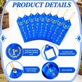 200 Count 1st Place Blue Award Ribbons with Event Cards and String for ...