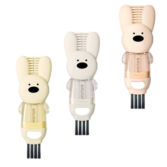JDYYICZ Set de 3 Cepillos Multifuncionales 4 en 1 para Limpieza de Botellas