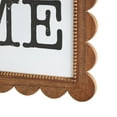 thumbnail image 5 of DecMode Sign Handmade Welcome Wood Decorative Sign with Black Lettering, 1-Piece, 5 of 9