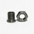 thumbnail image 2 of Kei Project Metric Thread Stainless Steel Shift Knob Shifter Manual Stick Adapter Kit (12X1.25 To 8X1.25), 2 of 3