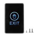 thumbnail image 2 of Liberación De Salida De Puerta, Panel De Sensor Táctil, Interruptor De Botón De Salida Táctil De Luz, Seguridad De 12 V Para Sistemas De Control De Acceso, 2 of 7