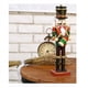 thumbnail image 4 of 2*Pintado a mano 30CM Cascanueces Marioneta Soldado Rey Cascanueces de madera Hombre Navidad Pequeño Ornamento, 4 of 4