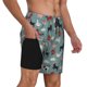 thumbnail image 2 of Balery Farm Animals 1 Bañador para hombre, shorts de playa de secado rápido con entrepierna y forro de compresión-Medium, 2 of 6