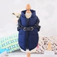 thumbnail image 1 of Novobey Winter Dog Jacket, Pet Coat Harness, Pet Warm Vest Jacket with Harness for Puppy Small Medium Dogs, 1 of 6
