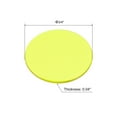 thumbnail image 2 of Uxcell Game Chips 3/4 Inch for Game Playing Marker Transparent Yellow Pack of 75, 2 of 4