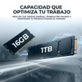 thumbnail image 4 of Laptop AI PC LENOVO Ideapad 5 Ryzen AI 7 350 NPU 50 TOPS 16GB LPDDR5X 1TB SSD Pantalla Touch 16" FHD+ Teclado Ingles Copilot+PC, 4 of 6