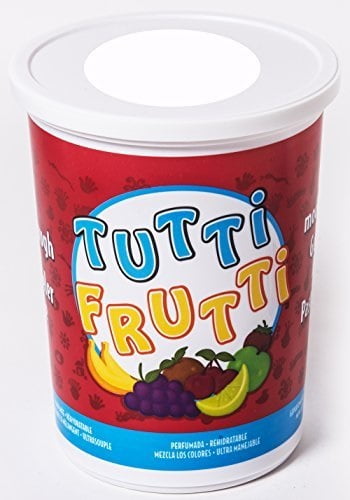 tutti frutti playdough