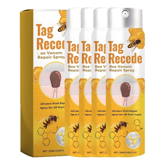 4* Tag Recede Bee, Aerosol Tag Recede Bee Bee Para Mujer
