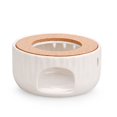 thumbnail image 2 of Ceramic Teapot Warmer Holder Base Tea Warmer Insulation Base Tea Coffee Water Warmer Candle, 2 of 4