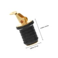 thumbnail image 2 of FUTUREORYY Bouchon de Kayak avec Joint Étanche pour Usage Marin Noir 1Pcs, 2 of 7