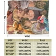 thumbnail image 3 of Ross Lynch Blanket Bedding Fleece Blanket Soft Throw Blankets Lightweight Anti-Static Blanket - 3 Sizes, 3 of 5