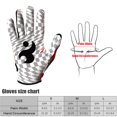thumbnail image 3 of BOODUN Gants de Baseball Rouges Premium pour Frapper - Taille g, Silicone et Spandex, Prise Améliorée pour l'Entraînement et les Séries Éliminatoires, 3 of 6