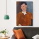 thumbnail image 4 of Cuadro impreso de Amedeo Modigliani (86) Lienzo Arte de pared Impresiones Póster Regalos Foto Cuadro Pintura Pósteres Decoración de habitación Decoración del hogar 24x36 pulgadas (60x90 cm), 4 of 6