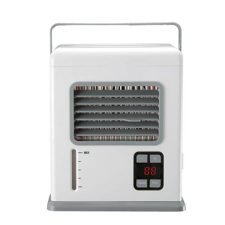 

Ozmmyan Portable Air Conditioner Evaporative Air Cooler In 2 Speed USB/AC Air Personal Conditioner With Timer For Home Office Bedroom