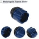 thumbnail image 5 of Protector de guardabarros de aleación de aluminio de 14mm para slider de marco de motocicleta, protección contra choques, 41mm 47mm, azul, 2 Pcs, 5 of 7