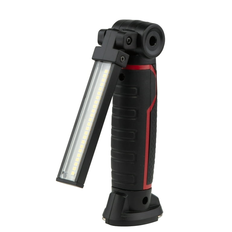 Hyper Tough Rechargeable LED Work Light with Magnetic Base Hanging
