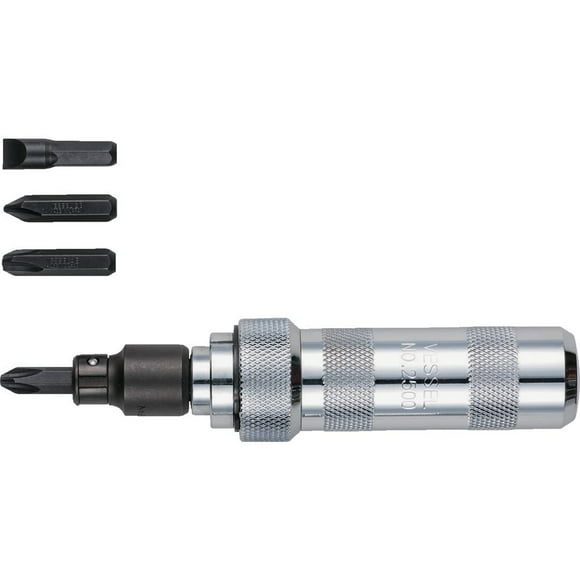 Impact Driver VESSEL n.º 250001 con juego de brocas -10, +2, +3, +4