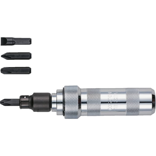Impact Driver VESSEL n.º 250001 con juego de brocas -10, +2, +3, +4