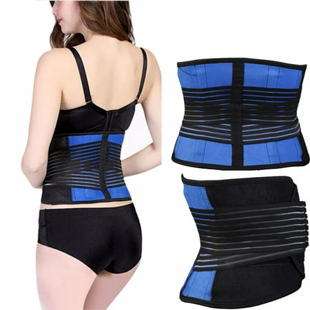 CFR Back Support Belt, Lumbar Support Belt Dual Adjustable Straps, Breathable Mesh Panels, Helps Relieve Lower Back Pain, Scoliosis, Herniated Disc, Lifting, Sciatica for Men and
