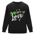 thumbnail image 5 of NuoCaiYun Valentines Sweatshirts for Men Crew Neck Fashion Print Long Sleeve Casual Loose Comfort Pullover Tops, 5 of 6