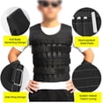 thumbnail image 3 of Graflsoa 10kg Adjustable Weighted Vest for Strength Training, Cardio, and Fitness - Steel Plate Included for Enhanced Workouts, 3 of 6