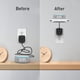 thumbnail image 3 of Kuymtek 1 soporte de salida de soporte de pared para altavoz inteligente compatible con Bluetooth (blanco) Kuymtek Componentes de la computadora, 3 of 9