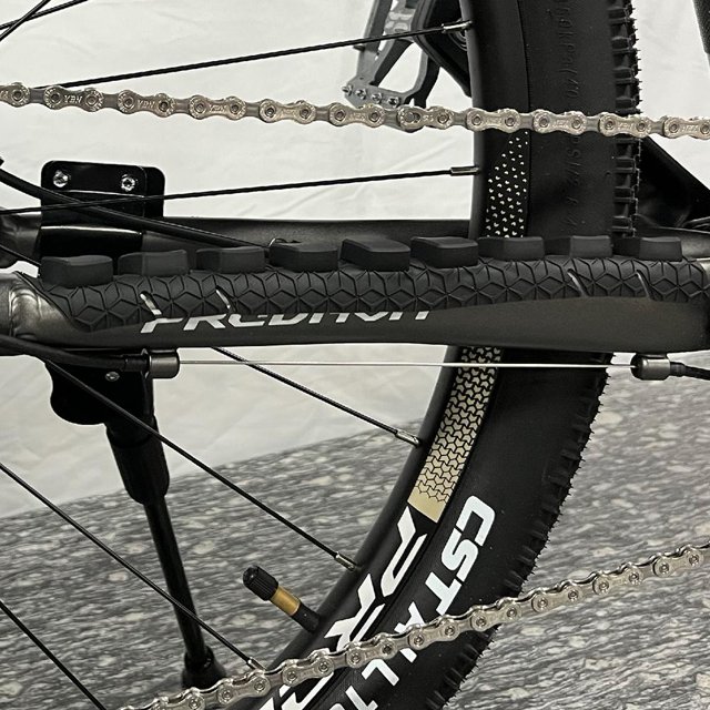 Protector de cadena MTB Cubierta resistente a los arañazos Protector de cadena de bicicleta de silicona Mountain MTB Road Bike Guard Frame Ciclismo Equipo FLhrweasw Nuevo