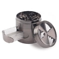 thumbnail image 1 of Hierba gruesa sal de té de hojas grinder 4 capas de pimienta de vanilla trituradora de espía de especias herramienta de filtro de molienda con recolección de bandejas gadget gris tholdsy HA011039-02, 1 of 6