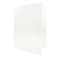 thumbnail image 4 of JAM Paper Glossy 3 Hole Punch Folders, White, 50/Pack, 4 of 5