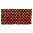 thumbnail image 5 of Bimba Red Bow & Diamond Geometric Pure Silk Printed Head Bandanas Summer Neck Wrap Scarf 40 x 40 Inches, 5 of 6