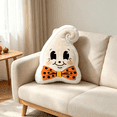 thumbnail image 4 of Halloween Pillow Pumpkin Ghost Shaped Throw Pillow, 11.81in Halloween Decorative Pillows, Pumpkin Pillows, Happy Halloween Decorations for Sofa Bed Couch Stuffed Gothic Party Outdoor Home Decorations, 4 of 11