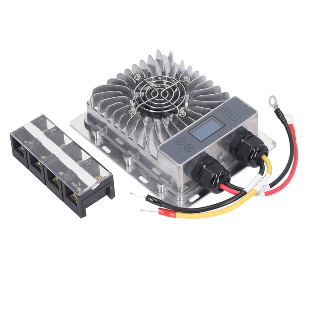 Controlador de carga solar MPPT de 600 W, entrada de 17-84 V, salida de 10-30 V, módulo de control reductor para baterías