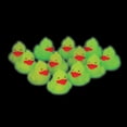 thumbnail image 2 of Carnival Mini Rubber Ducks Plastic Party Favors, 12 CT, 1.25", Glow-in-the-Dark, 2 of 2