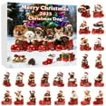 thumbnail image 2 of Advent Calendar 2025 Christmas Ornaments Dog Advent Calendar, 24 Double-Sided Printed Dog Boot Ornaments, Christmas Tree Decorations Set, 24 Days Countdown to Christmas Gifts for Kids Boys Girls, 2 of 8