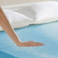 thumbnail image 4 of Sleep Innovations Cooling Gel Memory Foam Mattress Topper, California King, 3 Inches, 4 of 5