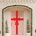 thumbnail image 3 of Lazo de la cinta de la puerta del gabinete de Navidad Lazo de de Navidad Lazo del de Navidad Lazo de la puerta principal de Navidad pa, 3 of 9