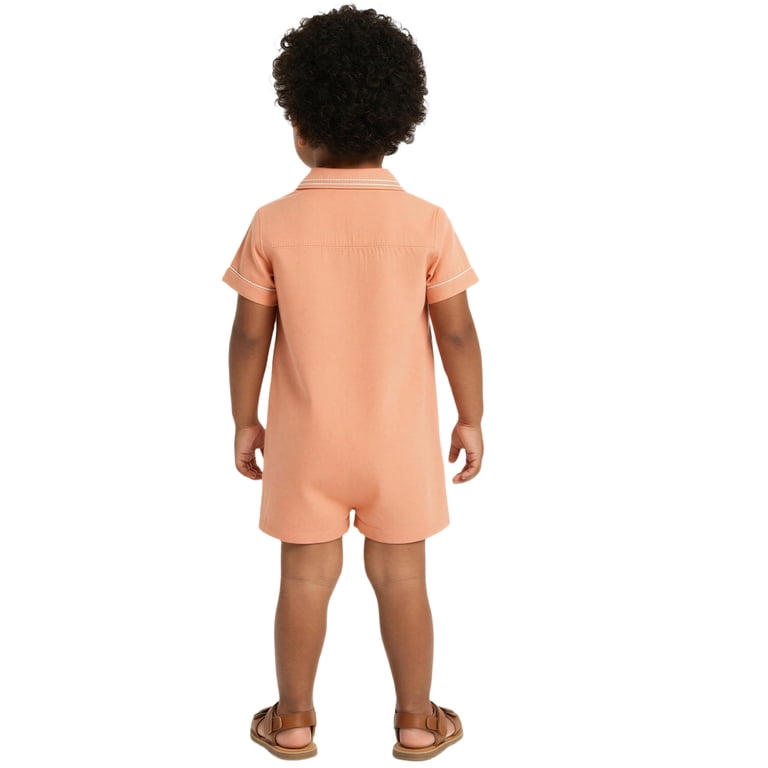 Winnie The Pooh Baby Boy Linen Romper photo 5