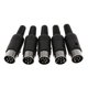 thumbnail image 1 of Conector DIN macho de 5 terminales de soldadura, 3/4/5/6/7/8 pines, 1 of 8