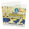 Despicable Me Minions Birthday Plastic Party Tablecloths, 84in x 54in, 2ct
