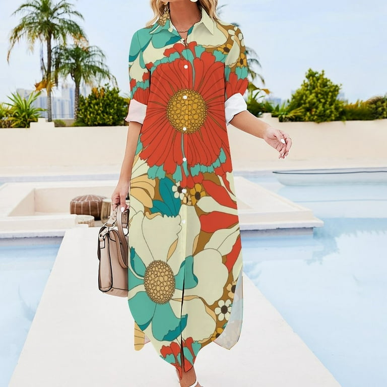 chris brown dressing style 2022 Turquoise Dress with brown Embroidery,Ethiopian – DAGMAWIT™ main image 1