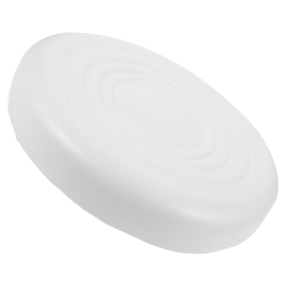 FOMIYES Round Stool with Comfortable PU Seat, 1 Piece, Anti-Deformation Design, Easy to Clean, Perfect for Home and Office Use